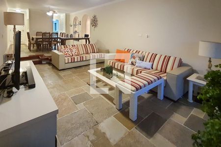 Sala de apartamento para alugar com 4 quartos, 163m² em Balneario Cidade Atlantica, Guarujá