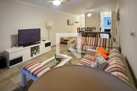 Sala de apartamento para alugar com 4 quartos, 163m² em Balneario Cidade Atlantica, Guarujá