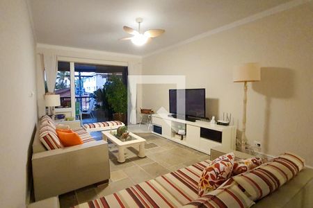 Sala de apartamento para alugar com 4 quartos, 163m² em Balneario Cidade Atlantica, Guarujá