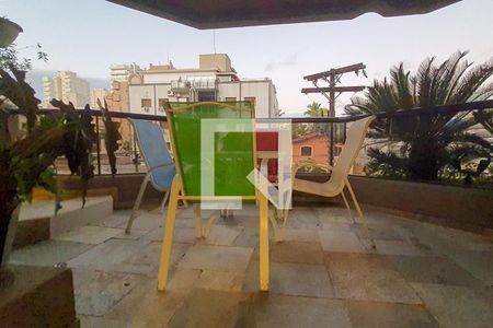 Sala - Varanda de apartamento para alugar com 4 quartos, 163m² em Balneario Cidade Atlantica, Guarujá