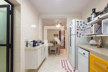 Cozinha de apartamento para alugar com 4 quartos, 163m² em Balneario Cidade Atlantica, Guarujá