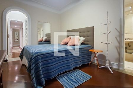 Quarto 1 c/ Varanda p/ Sala de apartamento para alugar com 4 quartos, 163m² em Balneario Cidade Atlantica, Guarujá