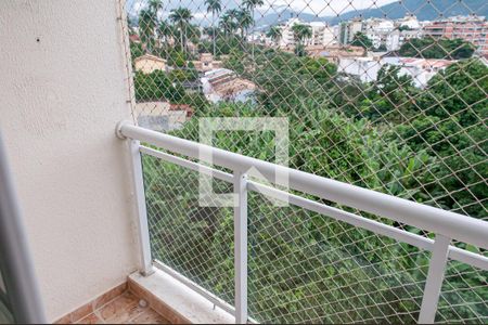varanda de apartamento à venda com 2 quartos, 56m² em Taquara, Rio de Janeiro