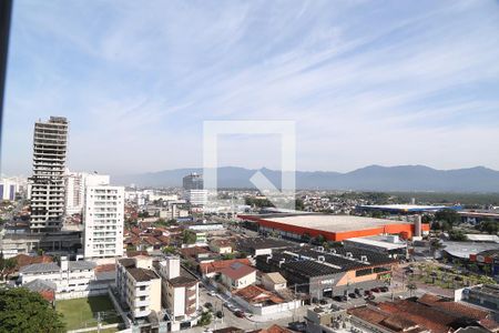 Quarto 1 / vista de apartamento para alugar com 2 quartos, 60m² em Guilhermina, Praia Grande