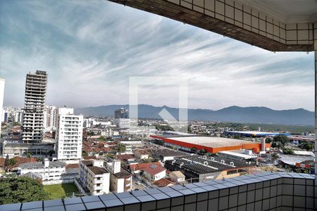 Sala / varanda de apartamento para alugar com 2 quartos, 60m² em Guilhermina, Praia Grande