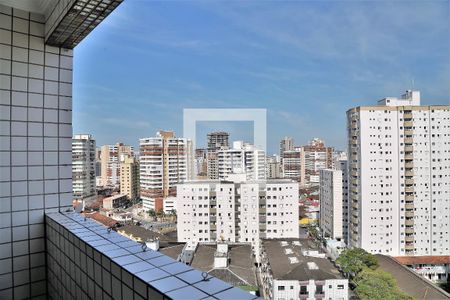 Sala / varanda de apartamento para alugar com 2 quartos, 60m² em Guilhermina, Praia Grande