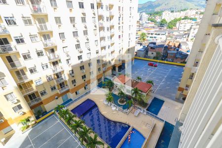 Varanda da Sala de apartamento à venda com 2 quartos, 55m² em Todos Os Santos, Rio de Janeiro