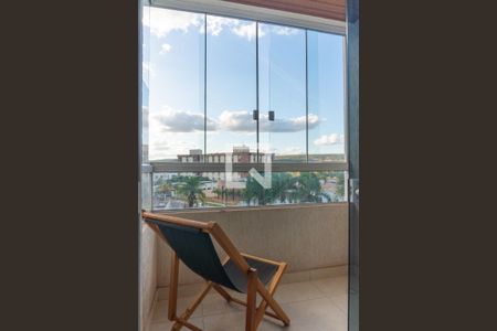 Varanda da Sala de apartamento para alugar com 1 quarto, 32m² em Setor de Habitações Individuais Norte, Brasília