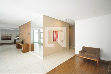 Apartamento à venda com 75m², 2 quartos e 2 vagasHall social