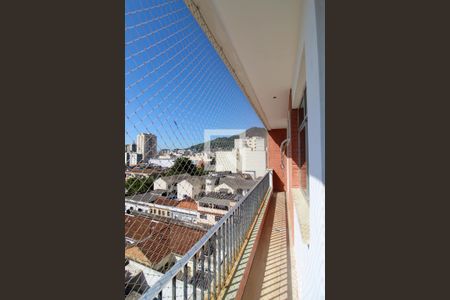 Varanda da Sala de apartamento à venda com 3 quartos, 100m² em Andaraí, Rio de Janeiro