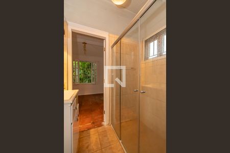 Banheiro da Suíte  de casa de condomínio para alugar com 1 quarto, 45m² em Colinas do Ermitage (sousas), Campinas