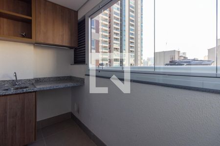 Varanda de apartamento para alugar com 1 quarto, 28m² em Bela Vista, São Paulo