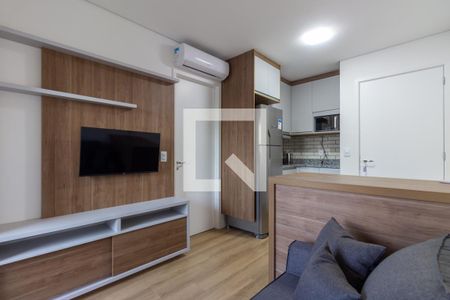 Sala de apartamento para alugar com 1 quarto, 28m² em Bela Vista, São Paulo