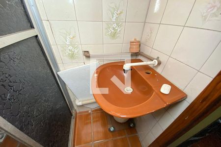 Pia do Banheiro da Suíte de apartamento à venda com 1 quarto, 100m² em Jardim América, São Leopoldo
