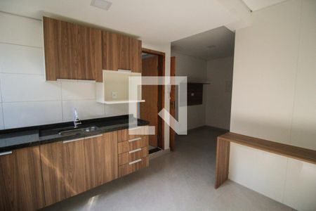 Cozinha/Área de Serviço de apartamento para alugar com 1 quarto, 25m² em Vila Doutor Eiras, São Paulo