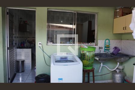 Casa para alugar com 110m², 3 quartos e 2 vagasDetalhe da area de serviço