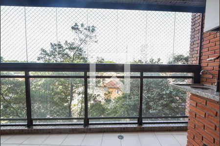 Varanda Gourmet  de apartamento para alugar com 4 quartos, 125m² em Santo Amaro, São Paulo