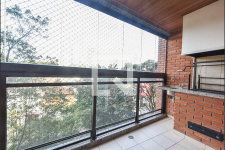 Varanda Gourmet  de apartamento para alugar com 4 quartos, 125m² em Santo Amaro, São Paulo