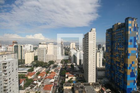 Vista da Varanda da Suíte de apartamento à venda com 1 quarto, 83m² em Cerqueira César, São Paulo