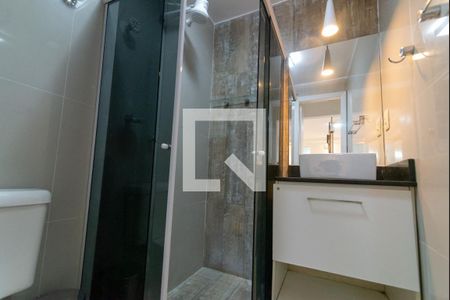 Banheiro de kitnet/studio à venda com 1 quarto, 30m² em Vila Isabel, Rio de Janeiro