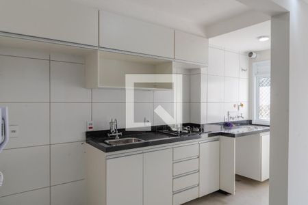 Cozinha de apartamento à venda com 2 quartos, 49m² em Jardim Samambaia, Campinas