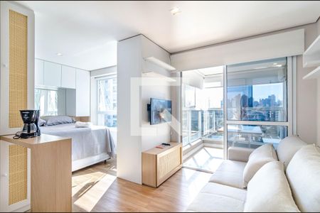 Sala de apartamento à venda com 1 quarto, 30m² em Pinheiros, São Paulo