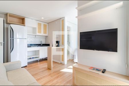 Sala de apartamento à venda com 1 quarto, 30m² em Pinheiros, São Paulo