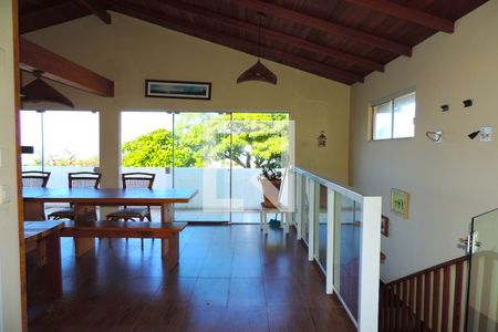 Sala de Estar de casa para alugar com 5 quartos, 240m² em Itaguaçu, Florianópolis