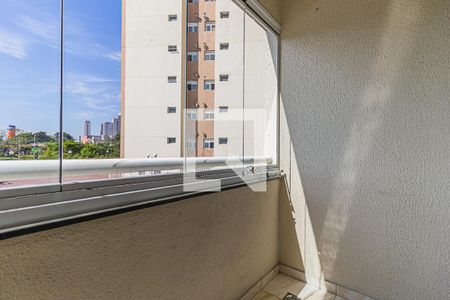 Varanda da Sala de apartamento à venda com 2 quartos, 60m² em Jardim Vila Rica, Santo André