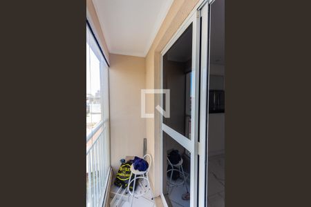 Varanda da Sala de apartamento à venda com 2 quartos, 54m² em Utinga, Santo André
