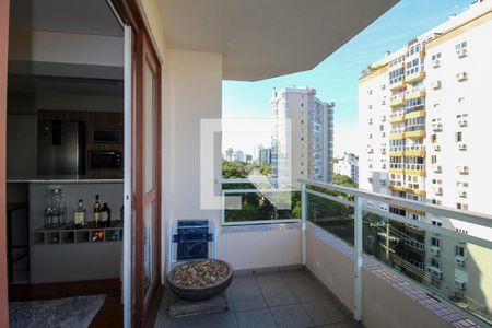 Varanda da Sala de apartamento à venda com 3 quartos, 143m² em Centro, Canoas
