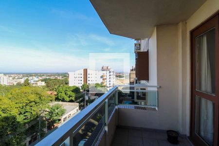 Varanda da Sala de apartamento à venda com 3 quartos, 143m² em Centro, Canoas