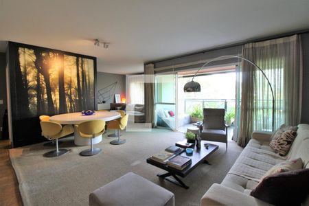 Sala de apartamento à venda com 4 quartos, 170m² em Jardim Santo Amaro, São Paulo