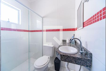 Banheiro  de apartamento para alugar com 2 quartos, 56m² em Vila Bela Vista, Santo André