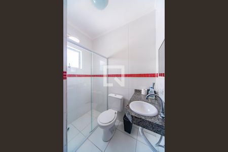 Banheiro  de apartamento para alugar com 2 quartos, 56m² em Vila Bela Vista, Santo André
