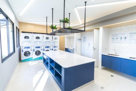 Apartamento para alugar com 33m², 1 quarto e 1 vaga Apartamento para alugar com 33m², 1 quarto e 1 vagaÁrea Comum - Lavanderia