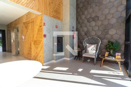 Apartamento para alugar com 33m², 1 quarto e 1 vaga Apartamento para alugar com 33m², 1 quarto e 1 vagaHall do Condomínio