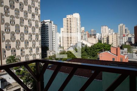 Sacada de apartamento para alugar com 1 quarto, 40m² em Santa Cecilia, São Paulo