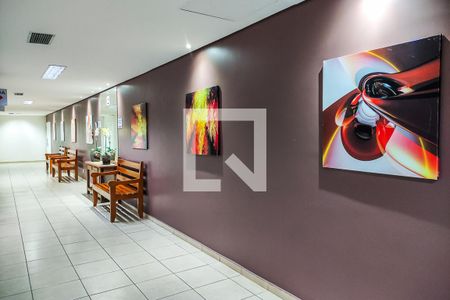 Área Comum - Recepção das salas de Eventos de apartamento à venda com 2 quartos, 52m² em Parque Taboão, Taboão da Serra