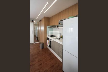 Cozinha de apartamento à venda com 1 quarto, 40m² em Sítio da Figueira, São Paulo