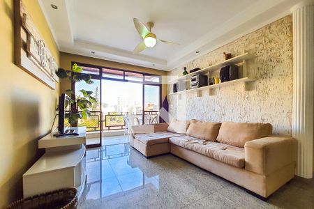 Sala de apartamento para alugar com 4 quartos, 128m² em Loteamento João Batista Julião, Guarujá