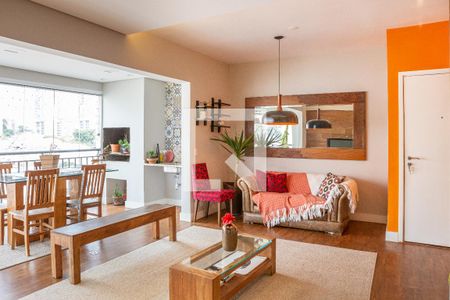 Sala de apartamento à venda com 3 quartos, 94m² em Lapa, São Paulo