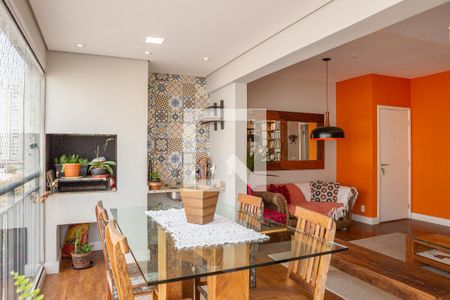 Varanda Gourmet de apartamento à venda com 3 quartos, 94m² em Lapa, São Paulo