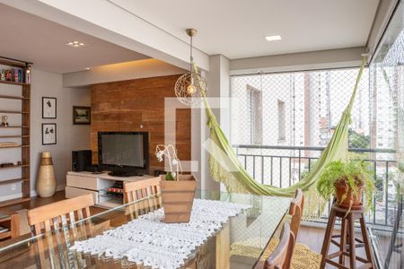 Varanda Gourmet de apartamento à venda com 3 quartos, 94m² em Lapa, São Paulo