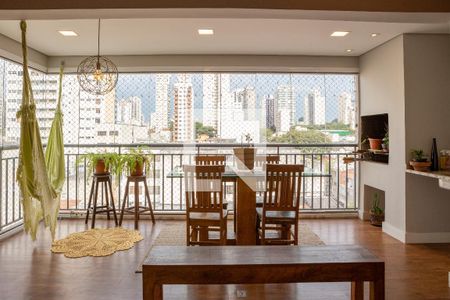 Varanda Gourmet de apartamento à venda com 3 quartos, 94m² em Lapa, São Paulo
