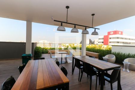 Studio para alugar com 35m², 1 quarto e 1 vaga Studio para alugar com 35m², 1 quarto e 1 vagaÁrea comum - Churrasqueira