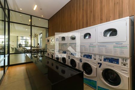 Studio para alugar com 35m², 1 quarto e 1 vaga Studio para alugar com 35m², 1 quarto e 1 vagaLavanderia