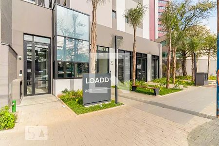 Studio para alugar com 35m², 1 quarto e 1 vaga Studio para alugar com 35m², 1 quarto e 1 vagaFachada e portaria