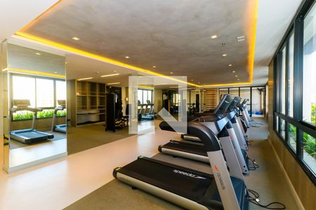 Studio para alugar com 35m², 1 quarto e 1 vaga Studio para alugar com 35m², 1 quarto e 1 vagaÁrea comum - Academia