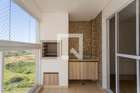 Varanda de apartamento para alugar com 3 quartos, 98m² em Jardim Karaíba, Uberlândia